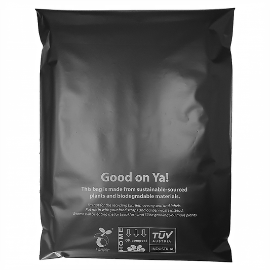 350X480mm - 100 Bags Biodegradable Compostable Mailer Pack Shipping Mailing Satchel