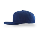 Plain Trucker Cap Hat Hip-Hop Flat Peak Visor Dancer Hat Adjustable - DS-10FLAT