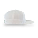 Plain Trucker Cap Hat Hip-Hop Flat Peak Visor Dancer Hat Adjustable - DS-10FLAT