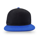 Plain Trucker Cap Hat Hip-Hop Flat Peak Visor Dancer Hat Adjustable - DS-10FLAT