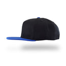 Plain Trucker Cap Hat Hip-Hop Flat Peak Visor Dancer Hat Adjustable - DS-10FLAT