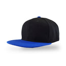 Plain Trucker Cap Hat Hip-Hop Flat Peak Visor Dancer Hat Adjustable - DS-10FLAT