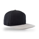 Plain Trucker Cap Hat Hip-Hop Flat Peak Visor Dancer Hat Adjustable - DS-10FLAT
