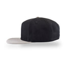 Plain Trucker Cap Hat Hip-Hop Flat Peak Visor Dancer Hat Adjustable - DS-10FLAT