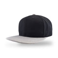 Plain Trucker Cap Hat Hip-Hop Flat Peak Visor Dancer Hat Adjustable - DS-10FLAT