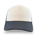 Plain Trucker Hat Cap - Foam Front With Mesh Unisex Adjustable Baseball - DS1035