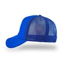 Plain Trucker Hat Cap - Foam Front With Mesh Unisex Adjustable Baseball - DS1035