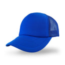 Plain Trucker Hat Cap - Foam Front With Mesh Unisex Adjustable Baseball - DS1035