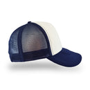 Plain Trucker Hat Cap - Foam Front With Mesh Unisex Adjustable Baseball - DS1035