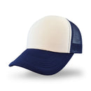 Plain Trucker Hat Cap - Foam Front With Mesh Unisex Adjustable Baseball - DS1035