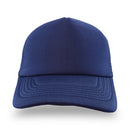 Plain Trucker Hat Cap - Foam Front With Mesh Unisex Adjustable Baseball - DS1035