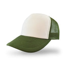 Plain Trucker Hat Cap - Foam Front With Mesh Unisex Adjustable Baseball - DS1035
