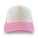 Plain Trucker Hat Cap - Foam Front With Mesh Unisex Adjustable Baseball - DS1035