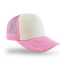 Plain Trucker Hat Cap - Foam Front With Mesh Unisex Adjustable Baseball - DS1035