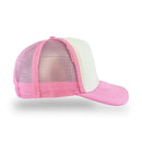 Plain Trucker Hat Cap - Foam Front With Mesh Unisex Adjustable Baseball - DS1035