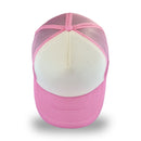 Plain Trucker Hat Cap - Foam Front With Mesh Unisex Adjustable Baseball - DS1035