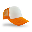 Plain Trucker Hat Cap - Foam Front With Mesh Unisex Adjustable Baseball - DS1035