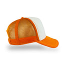 Plain Trucker Hat Cap - Foam Front With Mesh Unisex Adjustable Baseball - DS1035