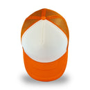 Plain Trucker Hat Cap - Foam Front With Mesh Unisex Adjustable Baseball - DS1035