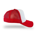 Plain Trucker Hat Cap - Foam Front With Mesh Unisex Adjustable Baseball - DS1035