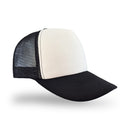 Plain Trucker Hat Cap - Foam Front With Mesh Unisex Adjustable Baseball - DS1035
