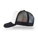 Plain Trucker Hat Cap - Foam Front With Mesh Unisex Adjustable Baseball - DS1035