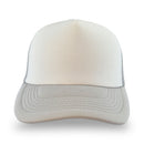 Plain Trucker Hat Cap - Foam Front With Mesh Unisex Adjustable Baseball - DS1035