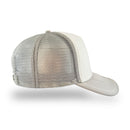 Plain Trucker Hat Cap - Foam Front With Mesh Unisex Adjustable Baseball - DS1035