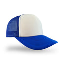 Plain Trucker Hat Cap - Foam Front With Mesh Unisex Adjustable Baseball - DS1035