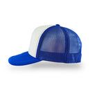 Plain Trucker Hat Cap - Foam Front With Mesh Unisex Adjustable Baseball - DS1035