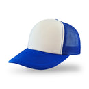 Plain Trucker Hat Cap - Foam Front With Mesh Unisex Adjustable Baseball - DS1035