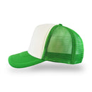 Plain Trucker Hat Cap - Foam Front With Mesh Unisex Adjustable Baseball - DS1035
