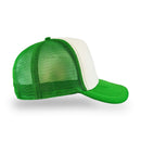 Plain Trucker Hat Cap - Foam Front With Mesh Unisex Adjustable Baseball - DS1035