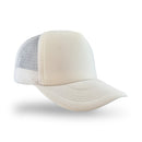 Plain Trucker Hat Cap - Foam Front With Mesh Unisex Adjustable Baseball - DS1035