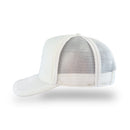 Plain Trucker Hat Cap - Foam Front With Mesh Unisex Adjustable Baseball - DS1035