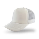 Plain Trucker Hat Cap - Foam Front With Mesh Unisex Adjustable Baseball - DS1035