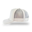 Plain Trucker Hat Cap - Foam Front With Mesh Unisex Adjustable Baseball - DS1035