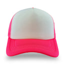 Plain Trucker Hat Cap - Foam Front With Mesh Unisex Adjustable Baseball - DS1035