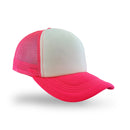 Plain Trucker Hat Cap - Foam Front With Mesh Unisex Adjustable Baseball - DS1035