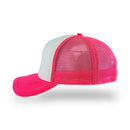 Plain Trucker Hat Cap - Foam Front With Mesh Unisex Adjustable Baseball - DS1035