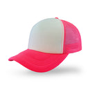 Plain Trucker Hat Cap - Foam Front With Mesh Unisex Adjustable Baseball - DS1035