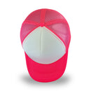 Plain Trucker Hat Cap - Foam Front With Mesh Unisex Adjustable Baseball - DS1035
