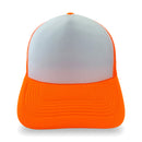 Plain Trucker Hat Cap - Foam Front With Mesh Unisex Adjustable Baseball - DS1035