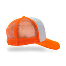Plain Trucker Hat Cap - Foam Front With Mesh Unisex Adjustable Baseball - DS1035