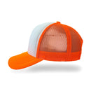 Plain Trucker Hat Cap - Foam Front With Mesh Unisex Adjustable Baseball - DS1035