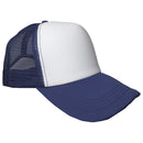 Gorra camionera lisa - Frente de espuma con malla ajustable unisex
