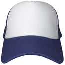 Gorra camionera lisa - Frente de espuma con malla ajustable unisex