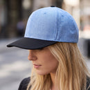 Fashion Trucker Cap Unisex Adjustable Baseball Hat Adult Plain Flat Visor Snapback- DS1068