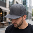 Fashion Trucker Cap Unisex Adjustable Baseball Hat Adult Plain Flat Visor Snapback- DS1068