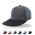 Fashion Trucker Cap Unisex Adjustable Baseball Hat Adult Plain Flat Visor Snapback- DS1068